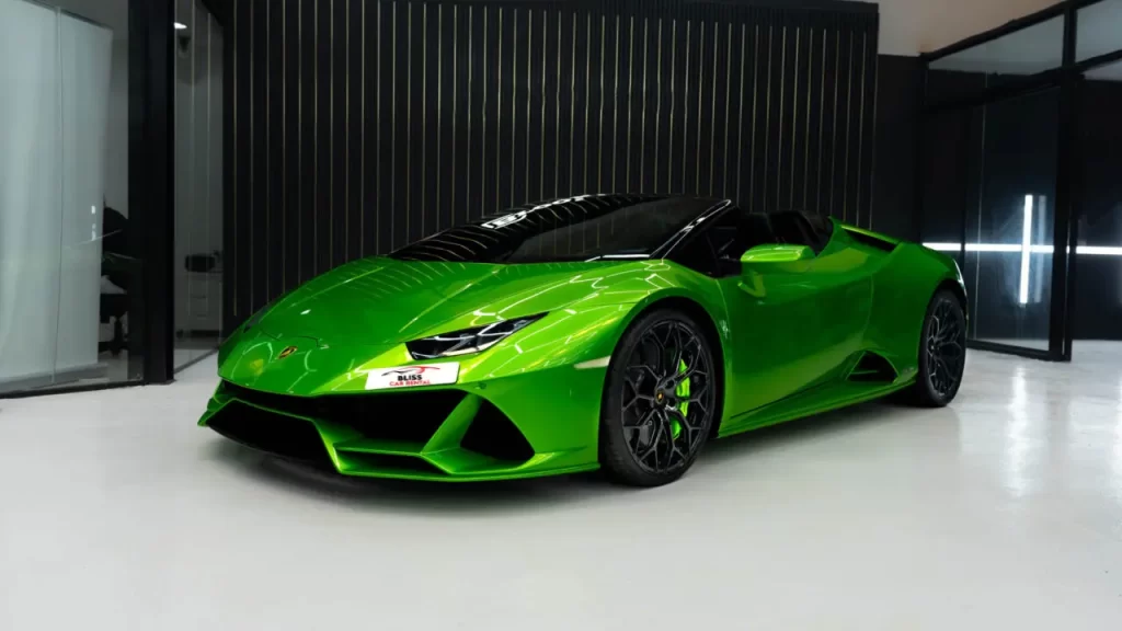 Lamborghini Green Evo Spyder 5 2 Auto
